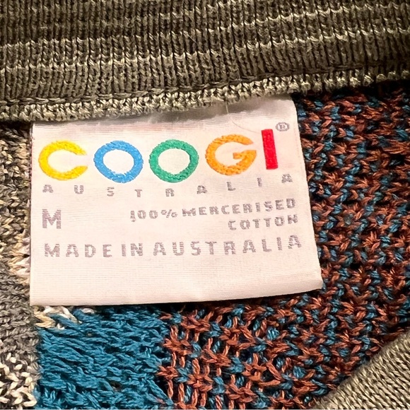 Vintage Coogi Australia 3D Knit Sweater Sz-M - Picture 8 of 9